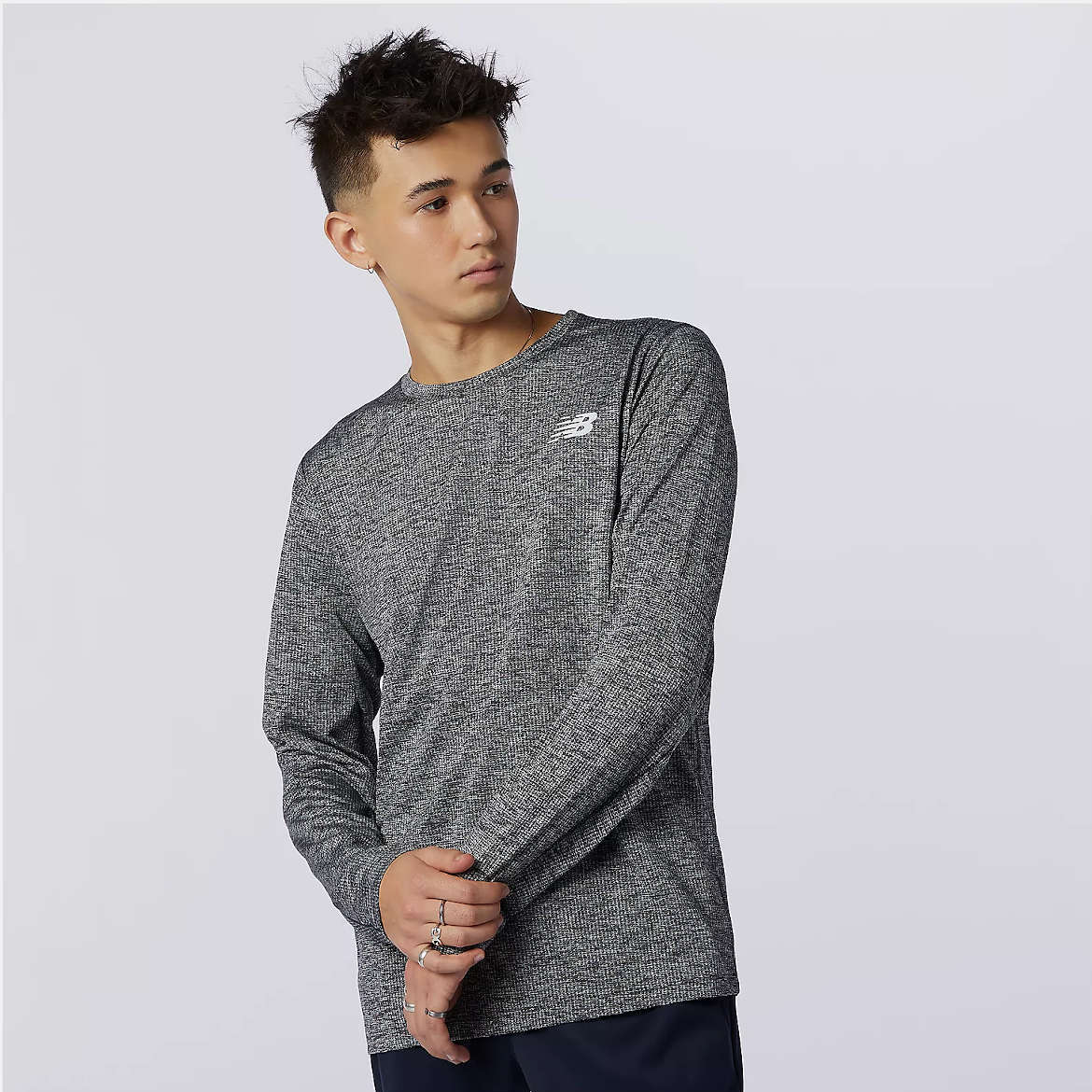 New balance long sleeve shirt best sale